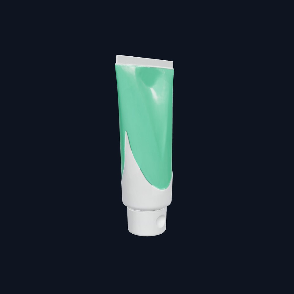 Toothpaste Tube D Model Pack